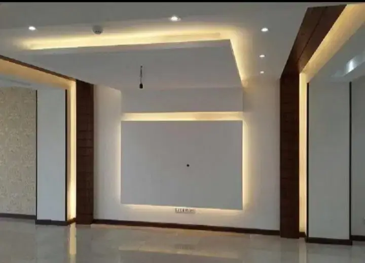 گچکاری طرح جدید بدون نیاز راویز وکناف همراه برق کش