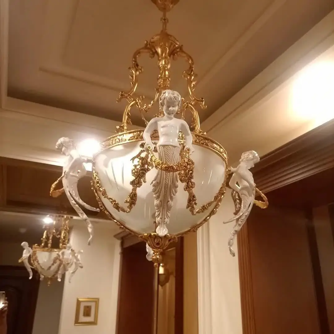 نصاب لوستر / نصب لوستر در تمامی سقف های بدون زنجیر