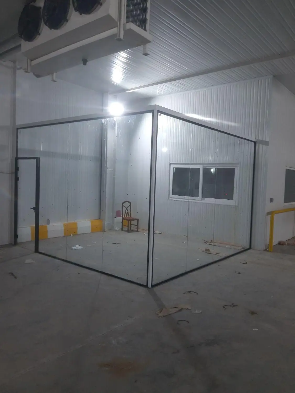 پارتیشن شیشه ای / درب اتوماتیک / شیشه میرال