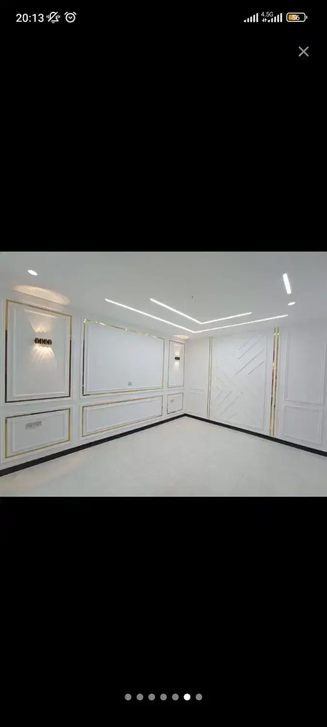 قاب بندی قاب دیواری، پیش ساخته، خورده کاری گچکاری