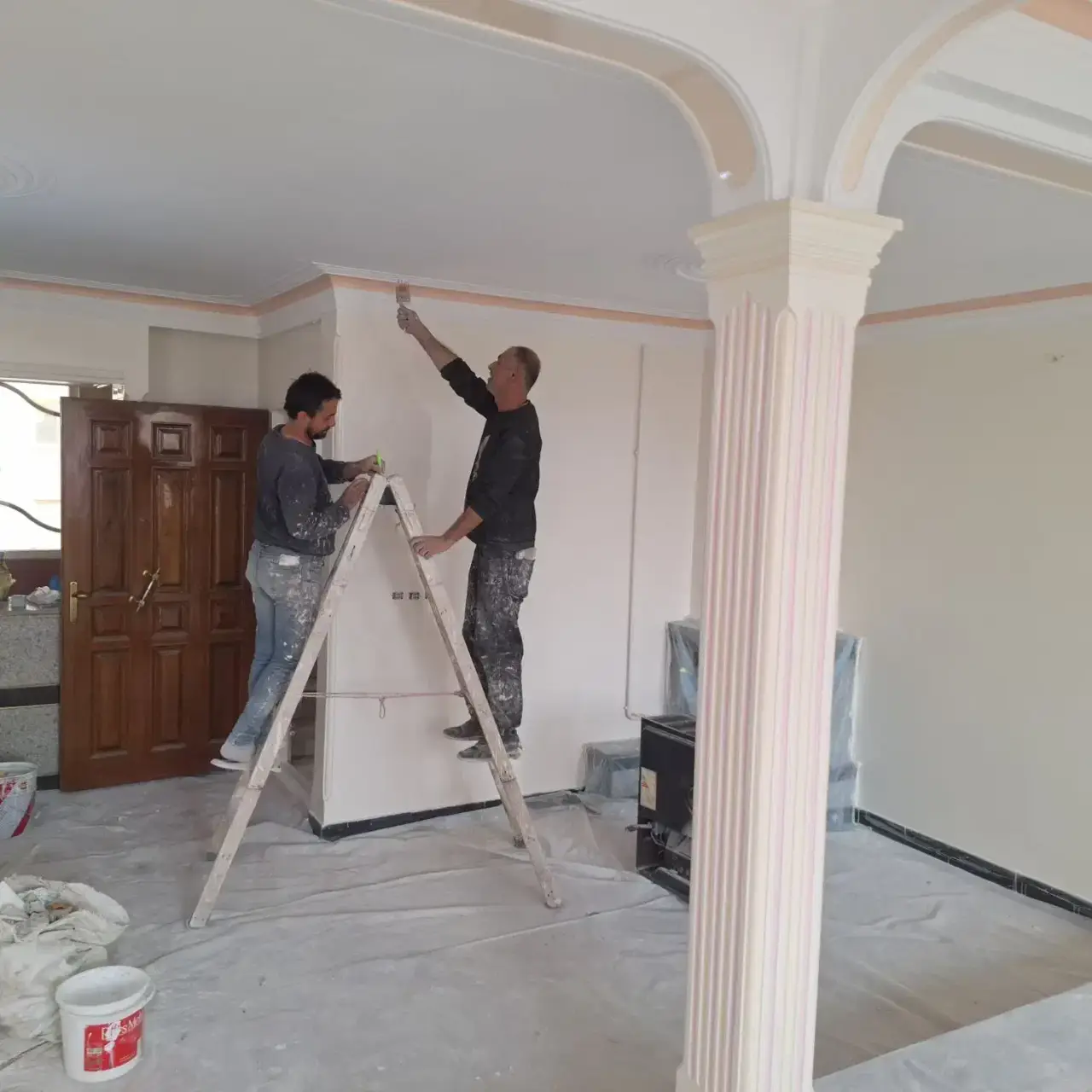 نقاشی ساختمان با ایرلس - 20 سال تجربه