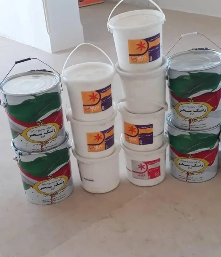 نقاشی نقاش ساختمان ارس