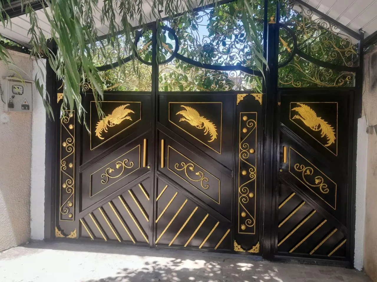 نقاشی نقاش ساختمان ارس