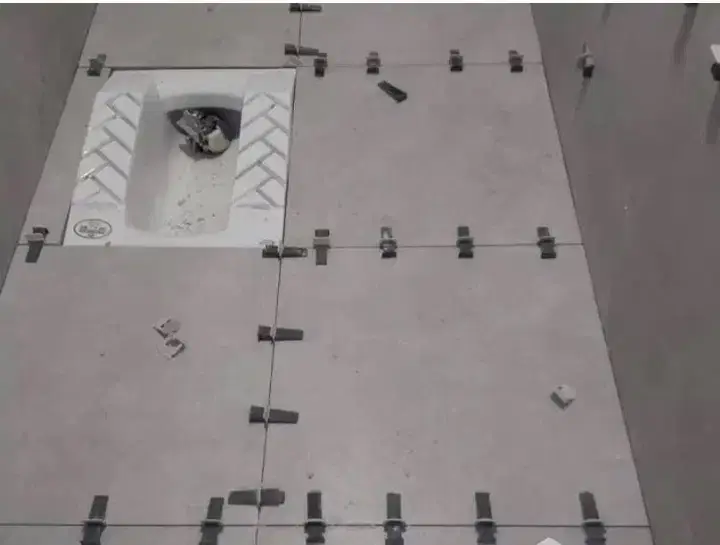 بنایی کاشیکاری و موزاییک و دیوار چینی و شیب بندی