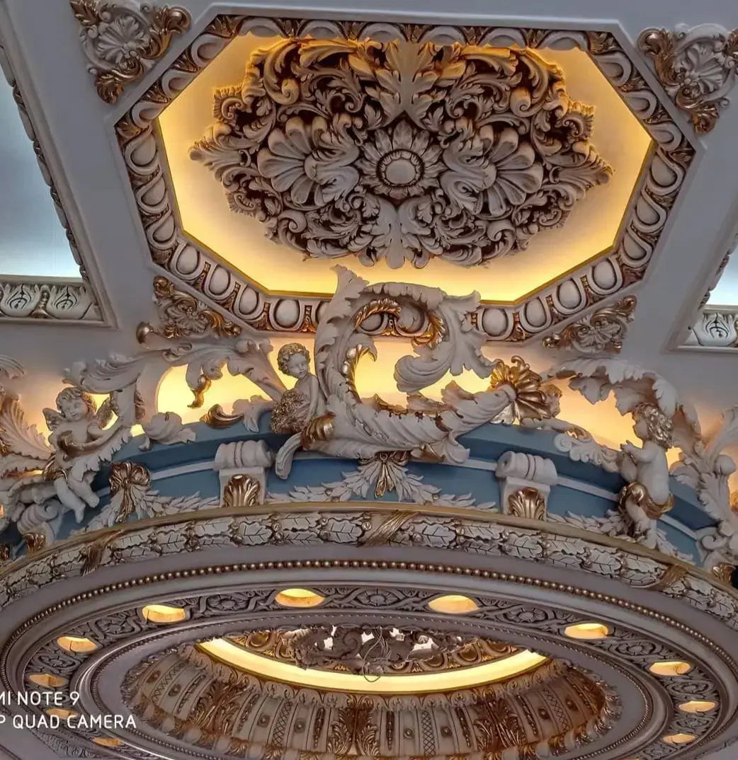 گچبری وگچکاری ونقاشی پتینه ورق طلا