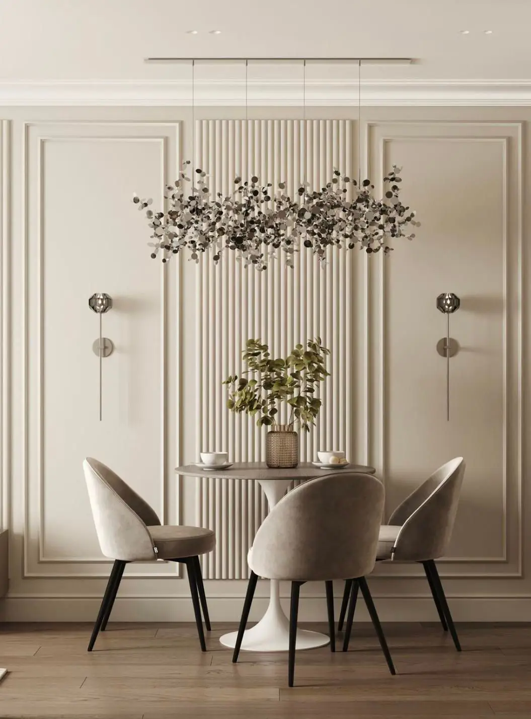 طراحی و قاب بندی دیوار شعبانی