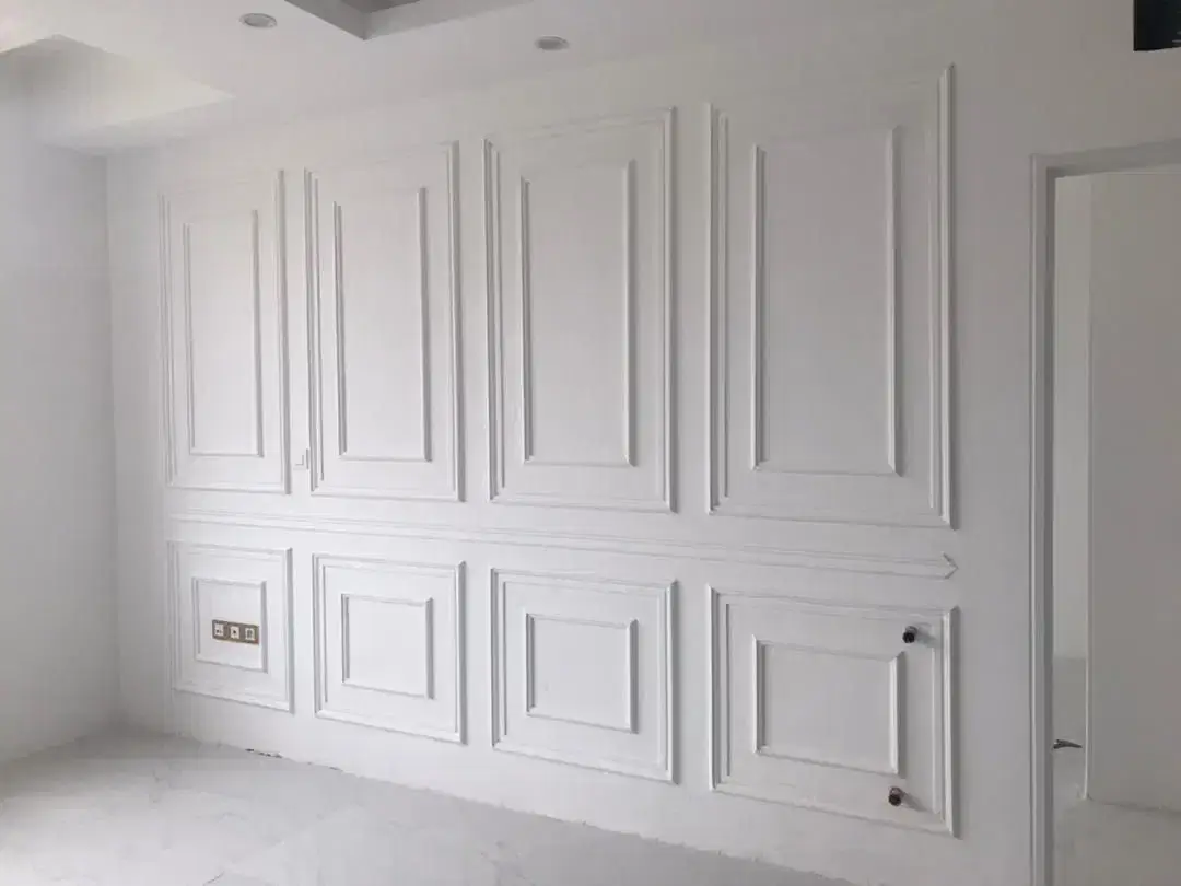 قاب بندی قاب دیواری، پیش ساخته، خورده کاری گچکاری