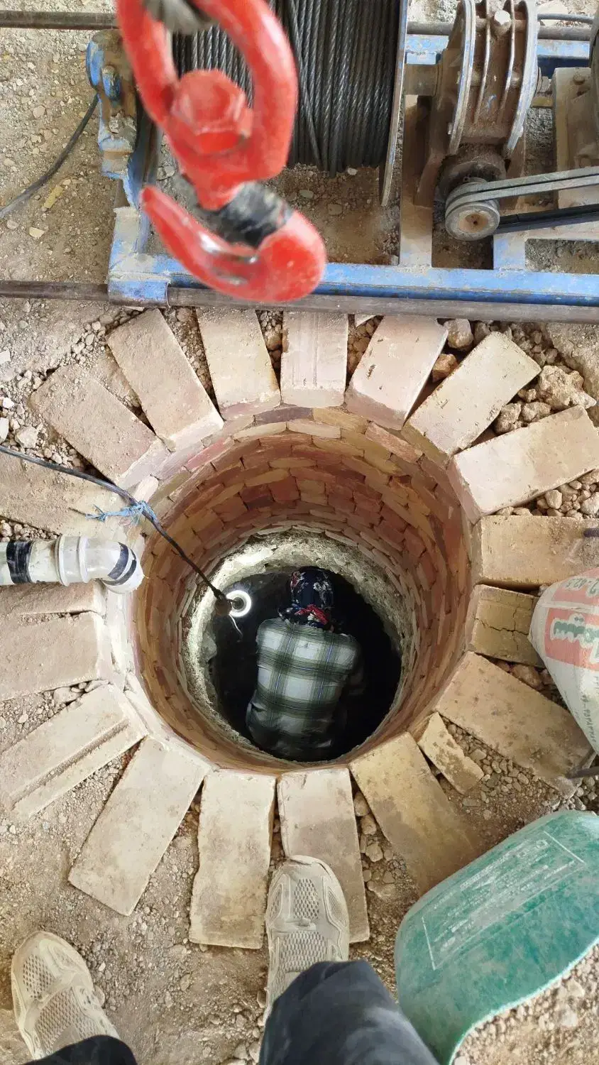 مغنی ، چاه کن