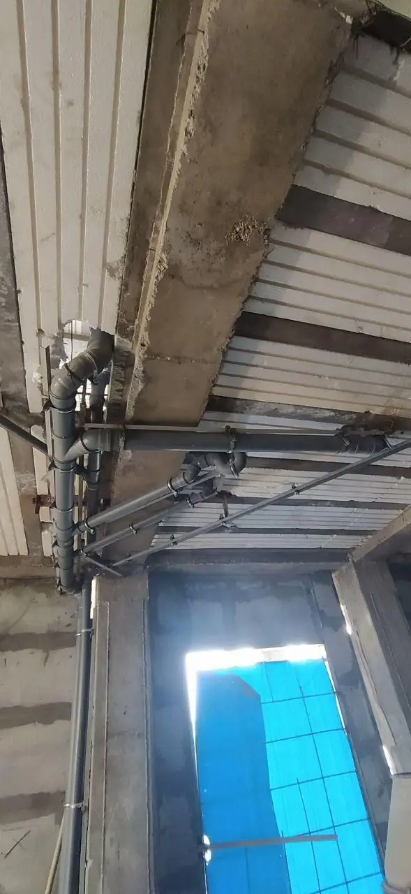 لوله کشی ساختمان سردوگرم شوفاژ فاضلاب