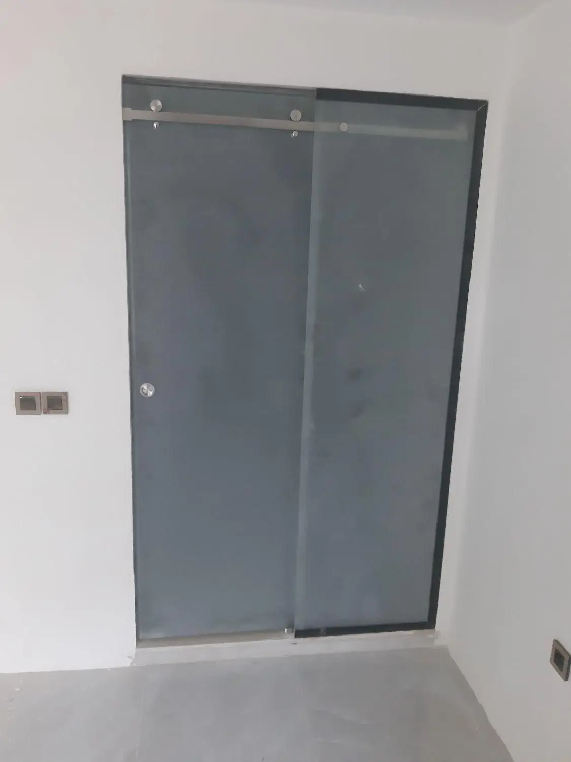 پارتیشن شیشه ای / درب اتوماتیک / شیشه میرال