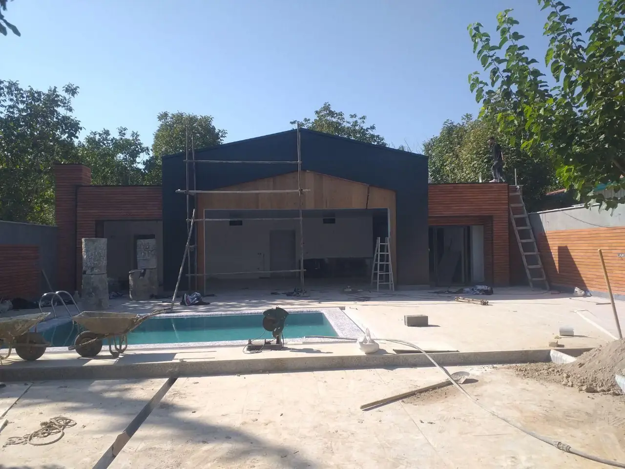 اجرای نمای کامپوزیت و ترموود تضمینی