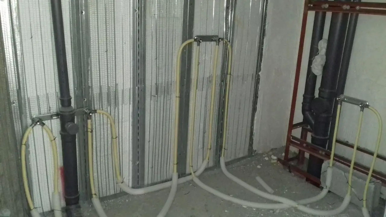 لوله کشی ساختمان سردوگرم شوفاژ فاضلاب