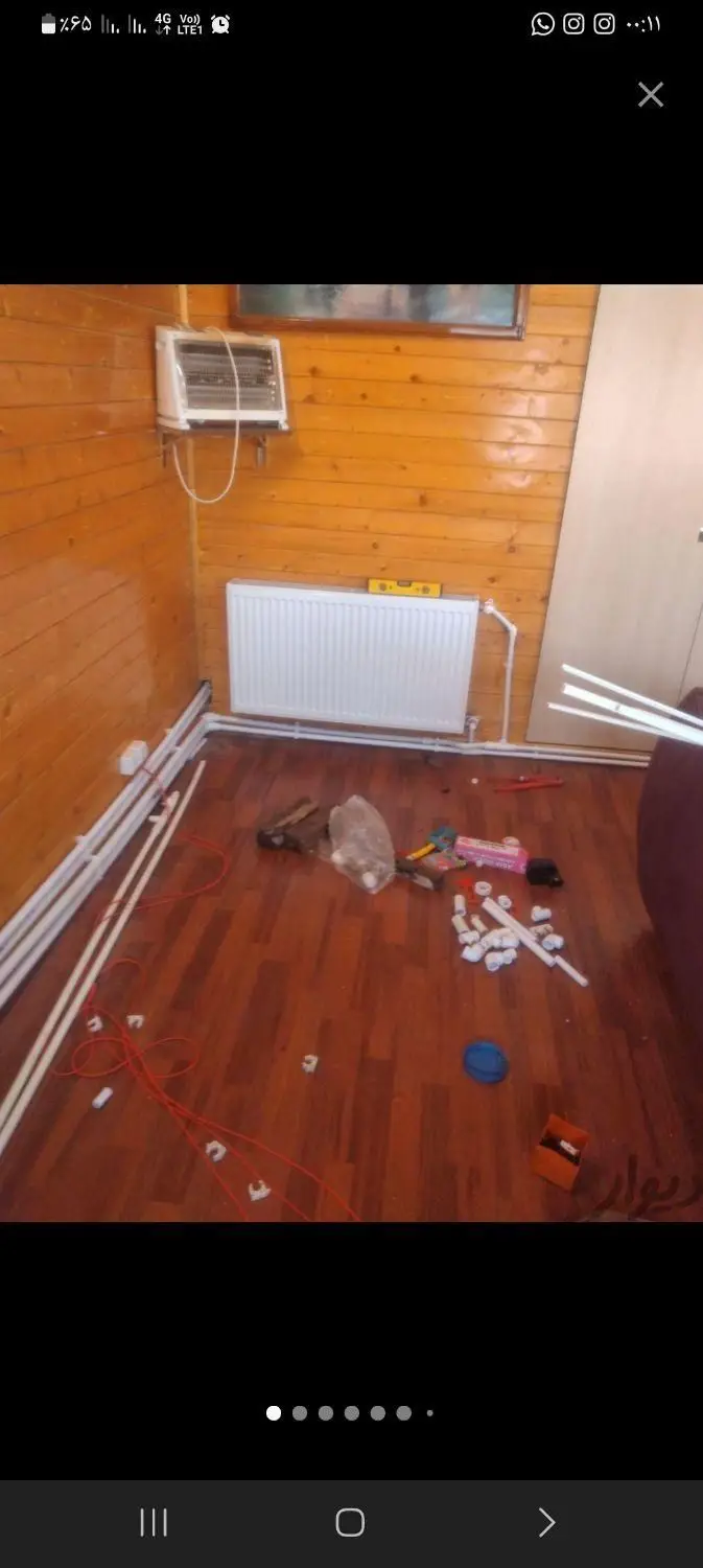 لوله کش آب سردوگرم و پکیج وفاضلاب تاسیسات باغستان