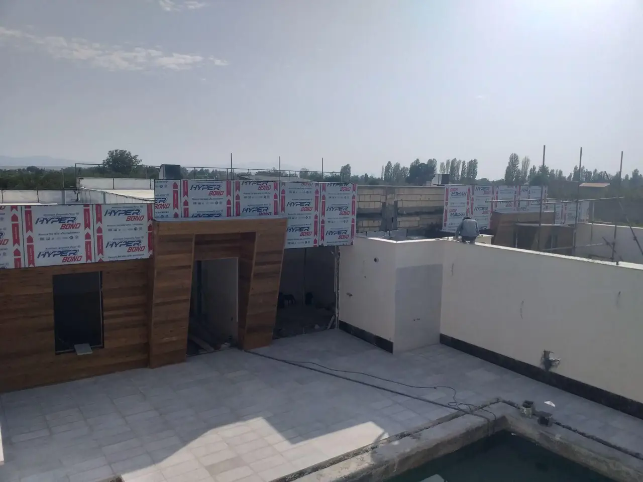 اجرای نمای کامپوزیت و ترموود تضمینی