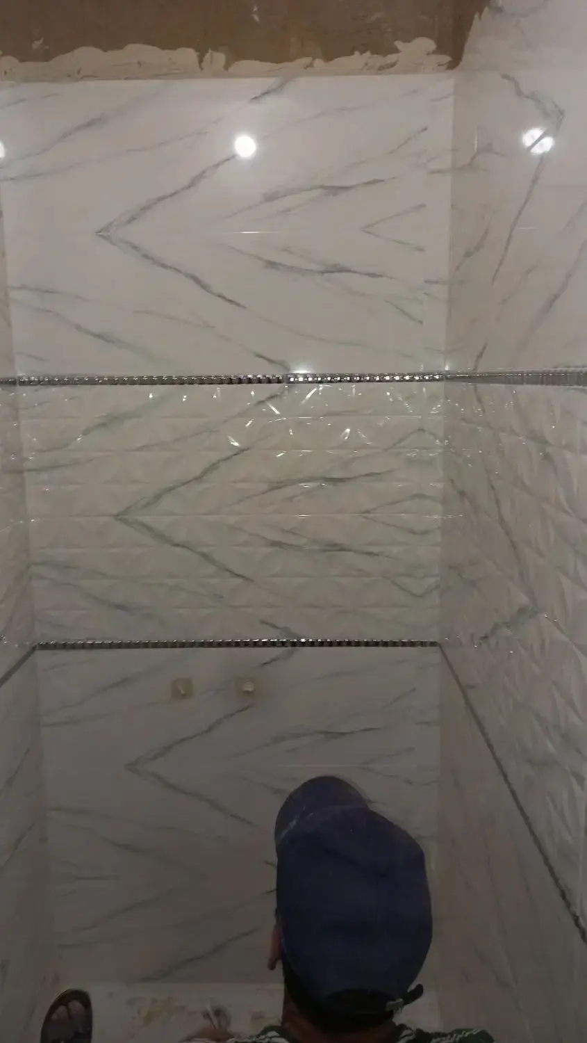 تخریب کاشی کاری گچکاری لوله کشی سیمان کاری بنایی