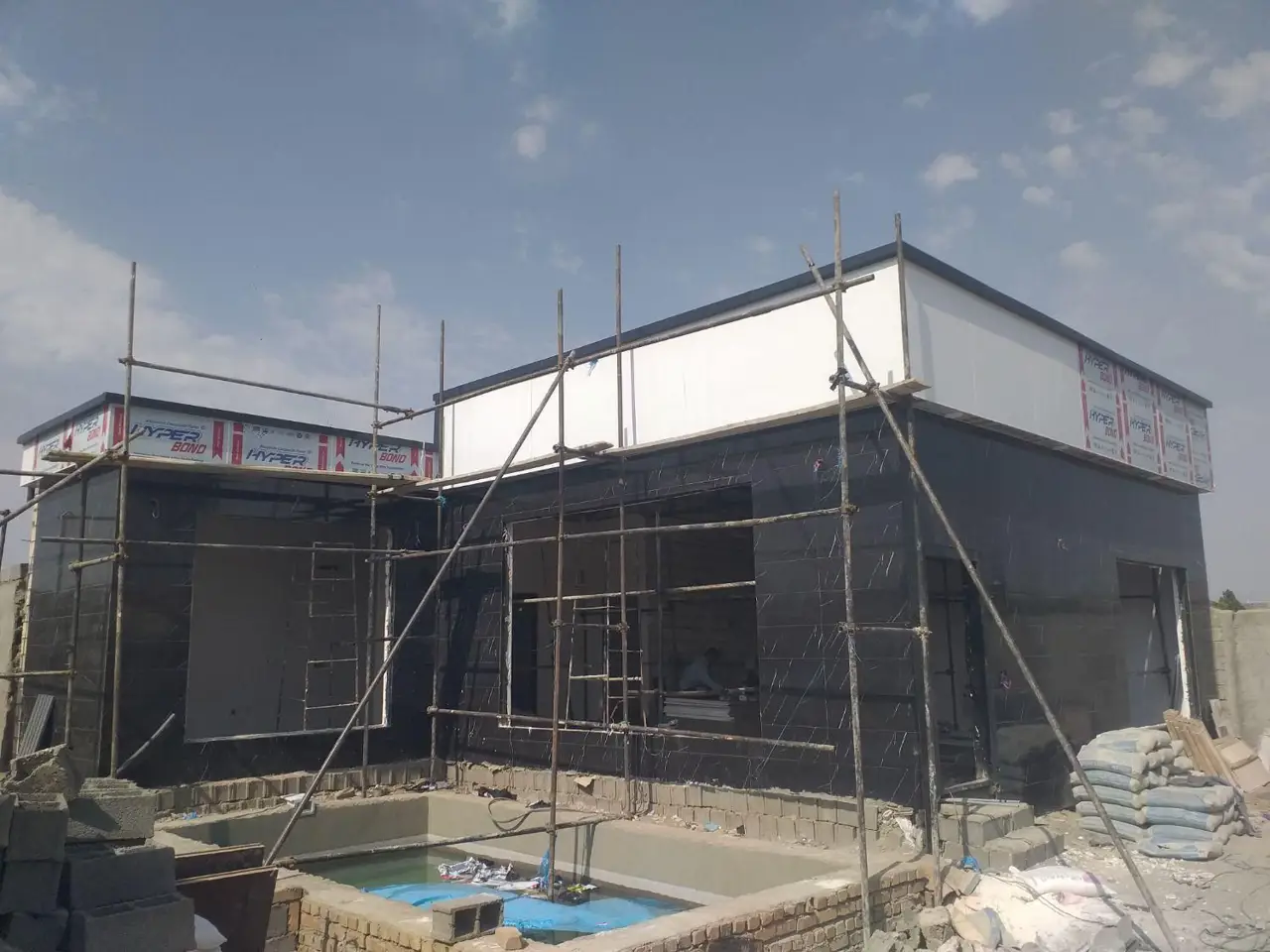 اجرای نمای کامپوزیت و ترموود تضمینی