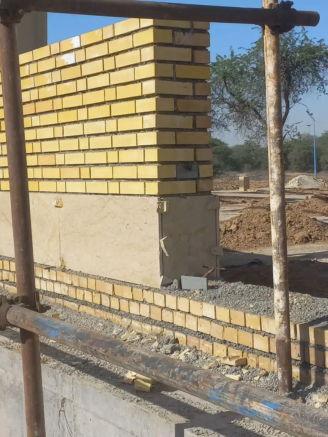 اجرای نمای سوله و ساختمان